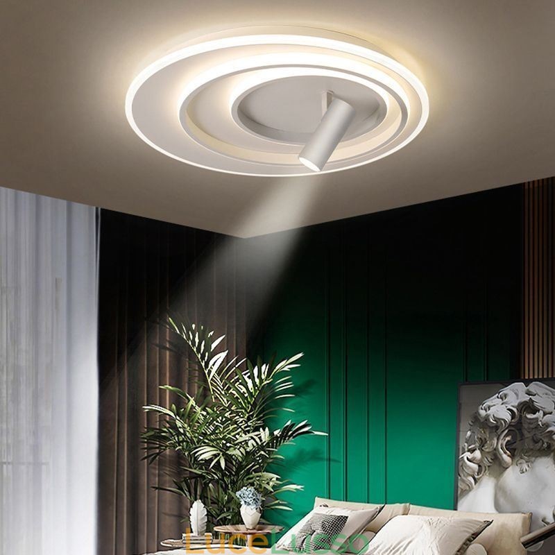 Faretto da soffitto creativo in acrilico con montaggio a filo
