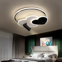 Faretto da soffitto creativo in acrilico con montaggio a filo