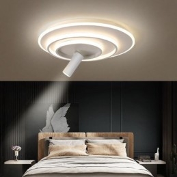 Faretto da soffitto creativo in acrilico con montaggio a filo