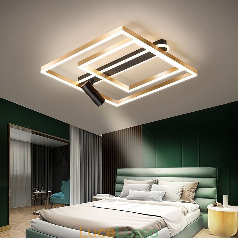 Faretto da soffitto in acrilico minimalista da montare a filo