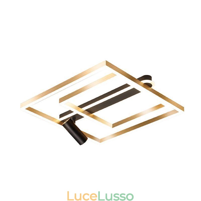 Faretto da soffitto in acrilico minimalista da montare a filo
