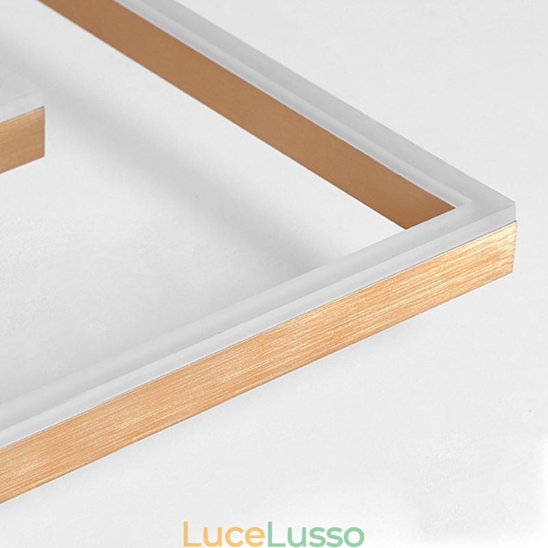 Faretto da soffitto in acrilico minimalista da montare a filo