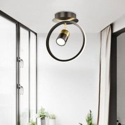 Lampada da soffitto in acrilico, faretto decorativo minimalista