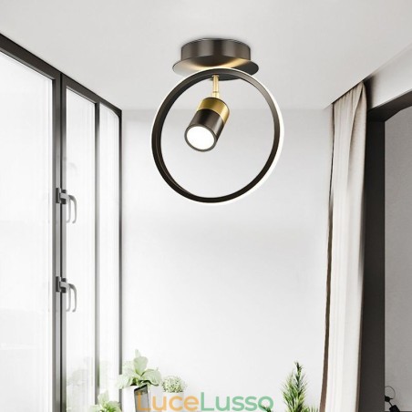 Lampada da soffitto in acrilico, faretto decorativo minimalista Lampada da soffitto in acrilico, faretto decorativo minimalista
