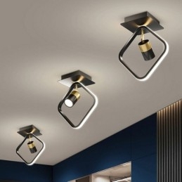 Lampada da soffitto in acrilico, faretto decorativo minimalista
