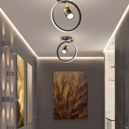 Lampada da soffitto in acrilico, faretto decorativo minimalista
