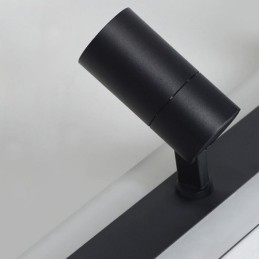 Faretto da soffitto in acrilico lineare da montare a filo