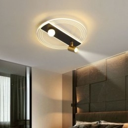 Lampada da soffitto con faretto decorativo in acrilico unico