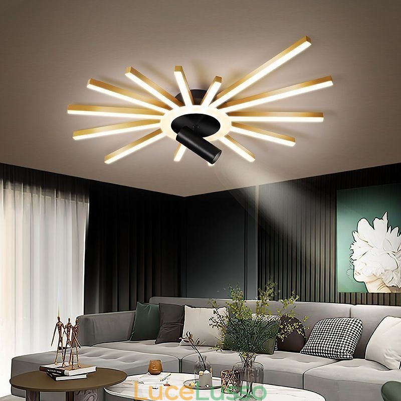 Faretto lineare irregolare in acrilico da incasso