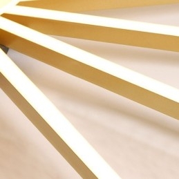 Faretto lineare irregolare in acrilico da incasso