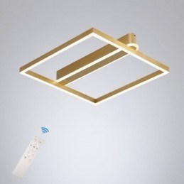 Plafoniera a filo quadrata in acrilico