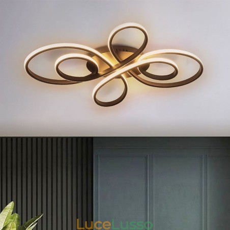 Lampada da soffitto moderna a filo con nodo cinese Lampada da soffitto moderna a filo con nodo cinese