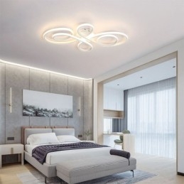 Lampada da soffitto moderna a filo con nodo cinese