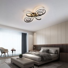 Lampada da soffitto moderna a filo con nodo cinese