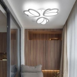 Moderna plafoniera a filo Tulip illuminazione decorativa