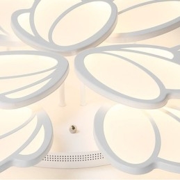 Moderna plafoniera a filo Tulip illuminazione decorativa