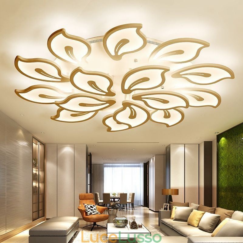 Lampada da soffitto a filo Creative Petal