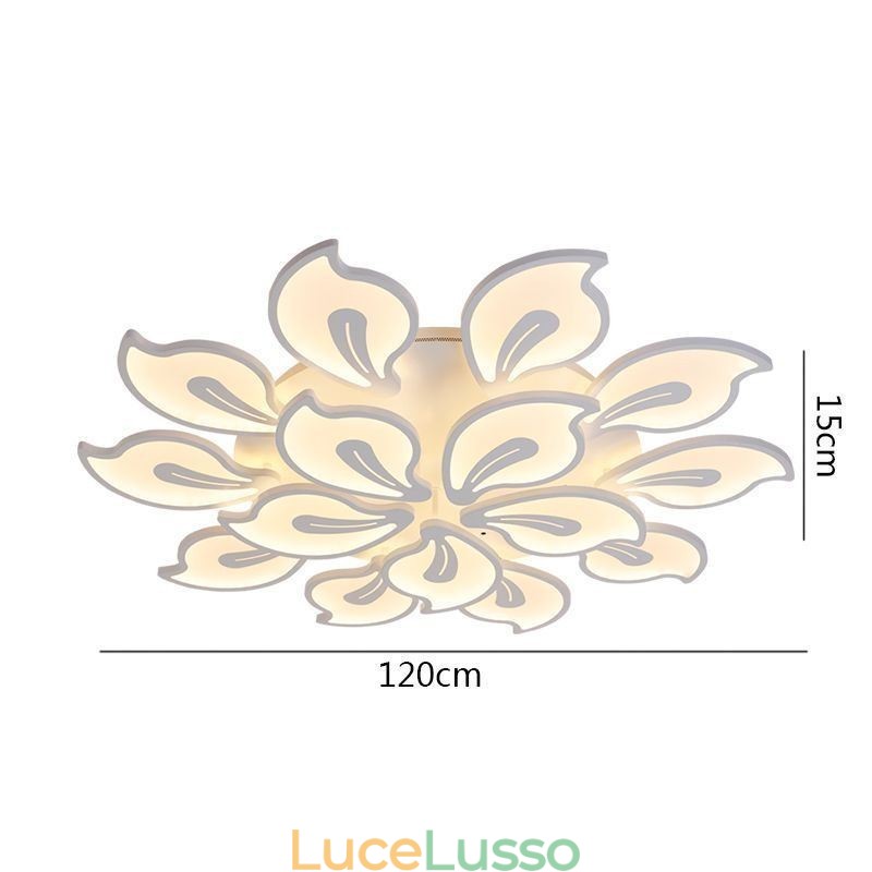 Lampada da soffitto a filo Creative Petal