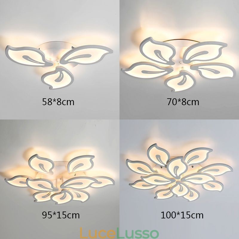 Lampada da soffitto a filo Creative Petal
