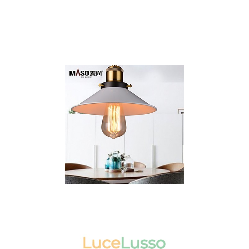 Lampadario Mini Stile Rustico Lodge Retro Metallo