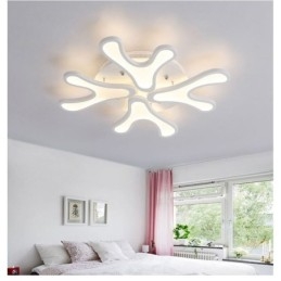 Lampada da soffitto a filo in corno di cervo acrilico