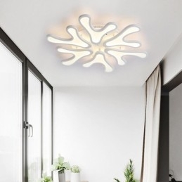 Lampada da soffitto a filo in corno di cervo acrilico