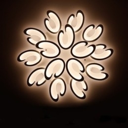 Lampada da soffitto a forma di petalo da montare a filo