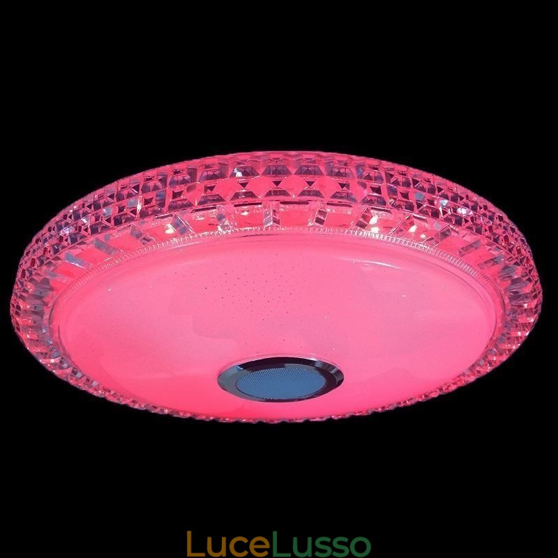 Luce da soffitto a filo con controllo remoto tramite APP, altoparlante musicale Bluetooth