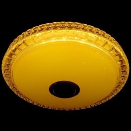 Luce da soffitto a filo con controllo remoto tramite APP, altoparlante musicale Bluetooth