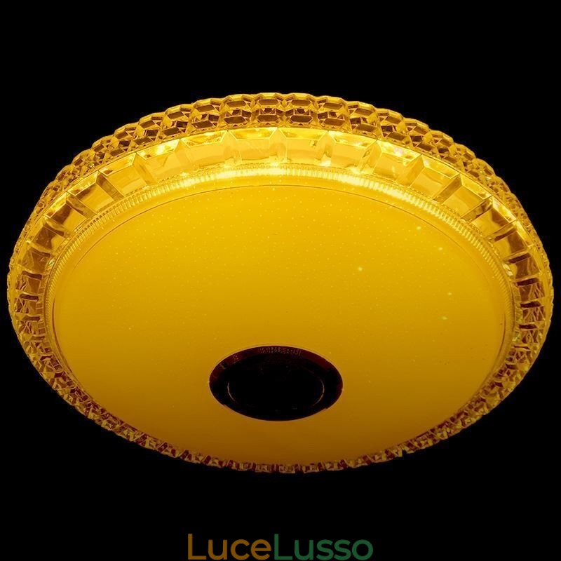 Luce da soffitto a filo con controllo remoto tramite APP, altoparlante musicale Bluetooth