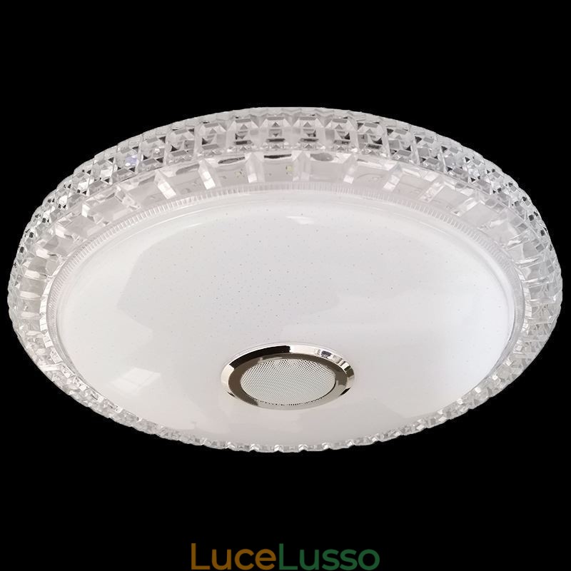 Luce da soffitto a filo con controllo remoto tramite APP, altoparlante musicale Bluetooth