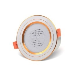 Lampada da soffitto intelligente con altoparlante musicale Bluetooth da incasso per telefono cellulare
