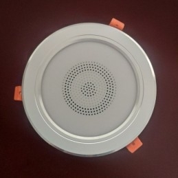 Lampada da soffitto intelligente con altoparlante musicale Bluetooth da incasso per telefono cellulare