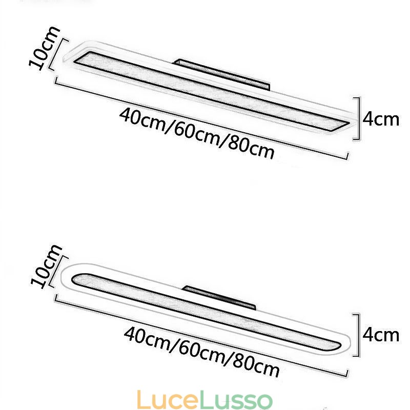 Lampada da soffitto a filo in stile nordico
