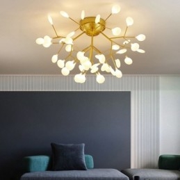 Lampada da soffitto decorativa minimalista nordica da montare a filo