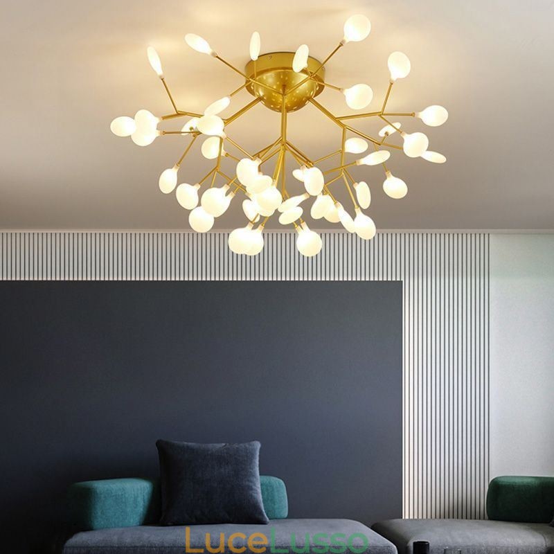 Lampada da soffitto decorativa minimalista nordica da montare a filo