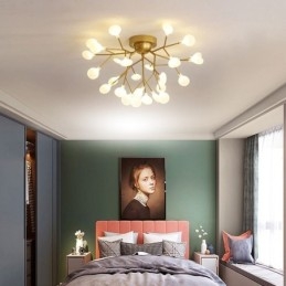 Lampada da soffitto decorativa minimalista nordica da montare a filo