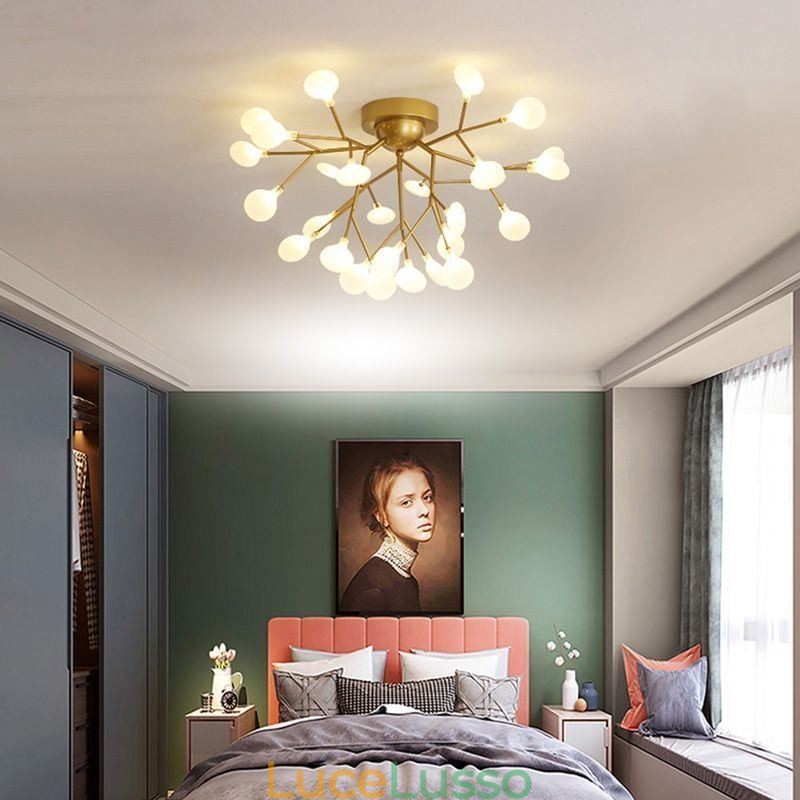 Lampada da soffitto decorativa minimalista nordica da montare a filo