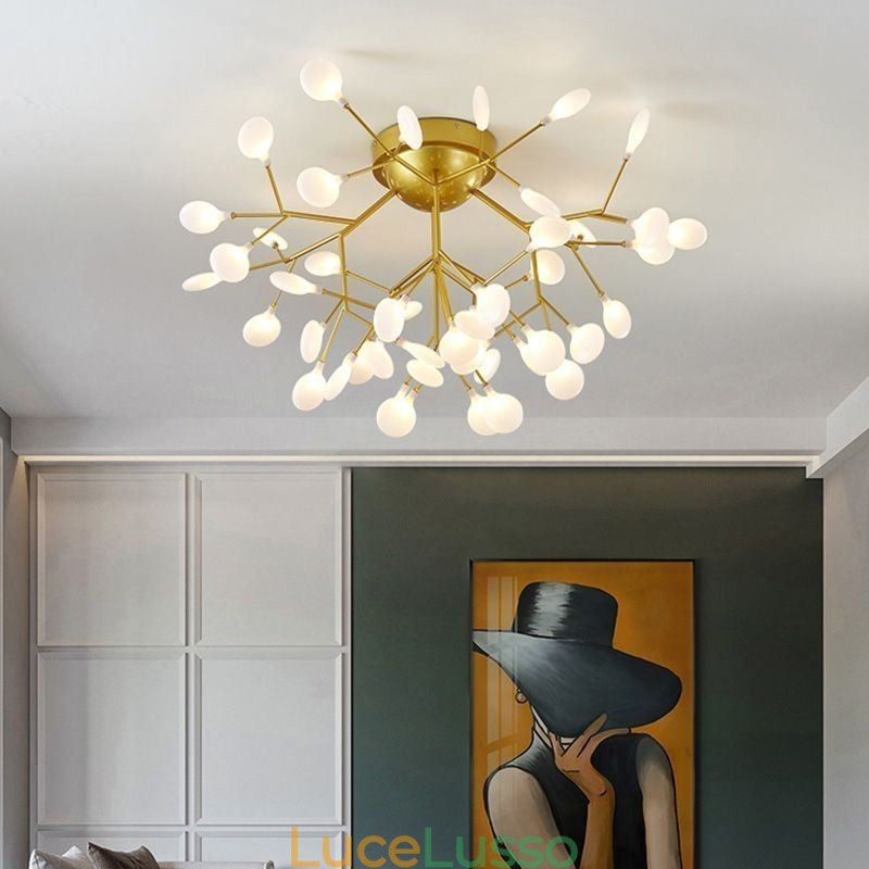 Lampada da soffitto decorativa minimalista nordica da montare a filo