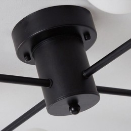 Lampada da soffitto a filo con sfera di vetro Magic Bean