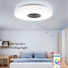 Lampada decorativa da incasso con telecomando APP, altoparlante musicale Bluetooth