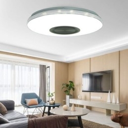 Lampada decorativa da soffitto a filo con controllo remoto tramite APP, altoparlante musicale Bluetooth