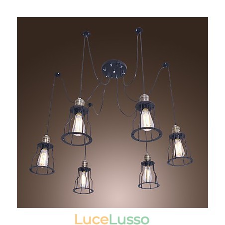Lampadario in stile mini dipinto classico tradizionale vintage Lampadario in stile mini dipinto classico tradizionale vintage