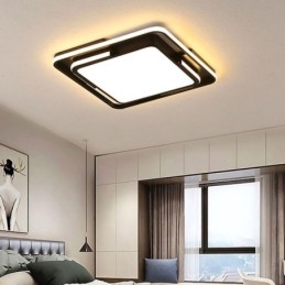 Lampada da soffitto moderna semplice da montare a filo, lampada quadrata in acrilico