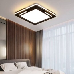Lampada da soffitto moderna semplice da montare a filo, lampada quadrata in acrilico