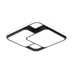 Moderna lampada da soffitto geometrica a filo con decorazione in acrilico