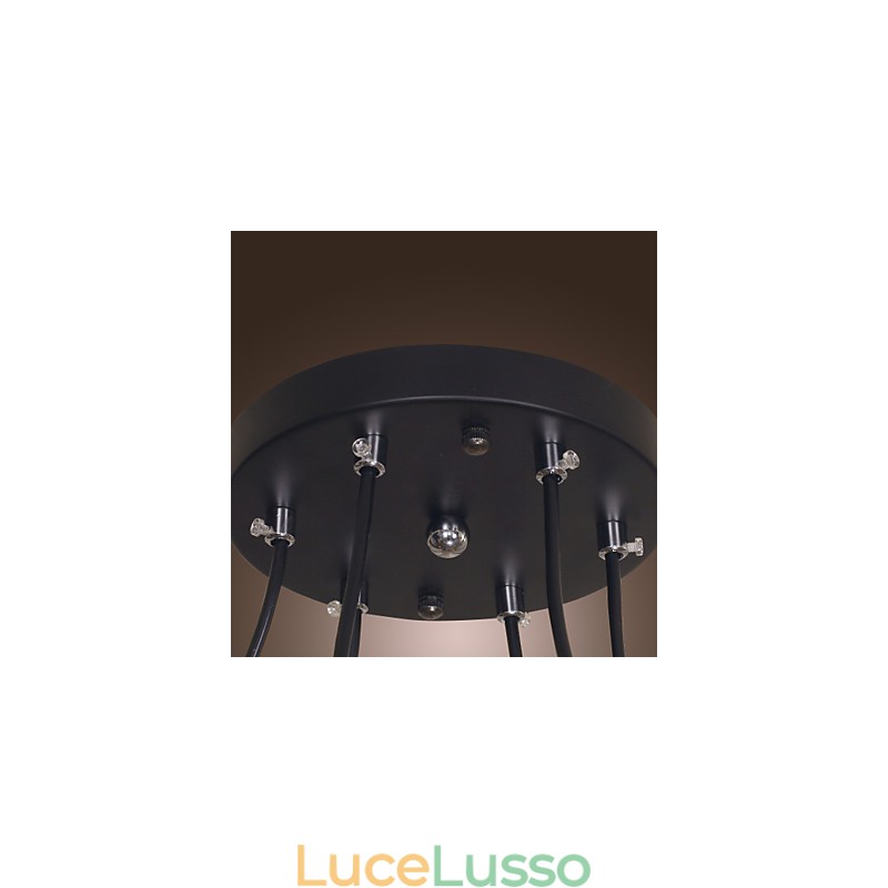 Lampadario in stile mini dipinto classico tradizionale vintage