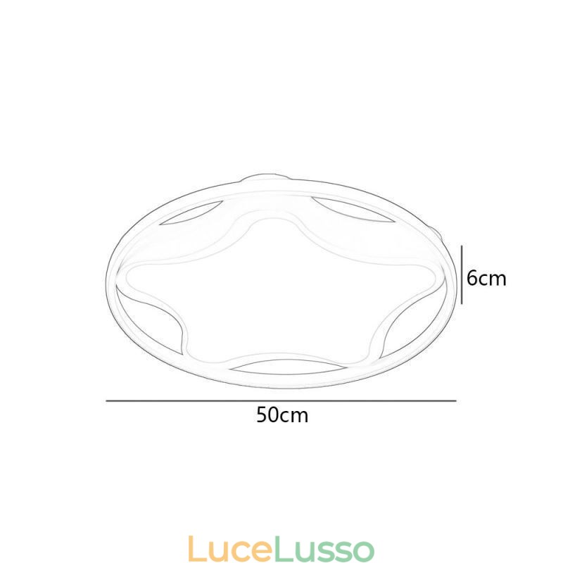 Lampada da soffitto a filo Star Lampada da soffitto moderna e semplice