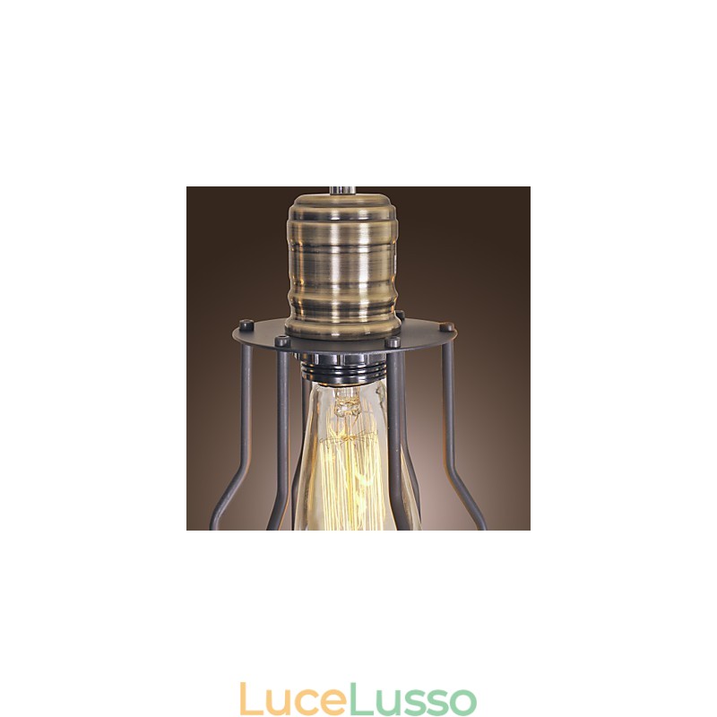 Lampadario in stile mini dipinto classico tradizionale vintage