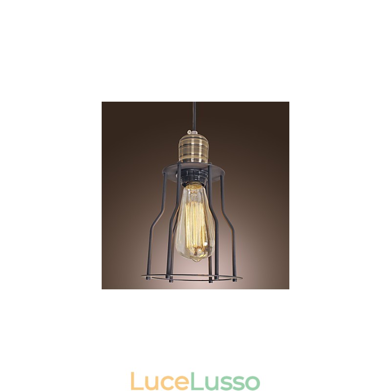 Lampadario in stile mini dipinto classico tradizionale vintage